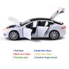 gidoyi Toy Car Model S Alloy Model Cars Pull Back Vehicles 1/32 Scale Car Toys for Toddlers Kids (White) view 2