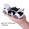 gidoyi Toy Car Model S Alloy Model Cars Pull Back Vehicles 1/32 Scale Car Toys for Toddlers Kids (White) view 4
