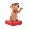 Weiyirot Car Decoration, Solar Dog Decoration, Non- Lovely Swing Swing for Homes(Golden Retriever) view 3