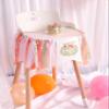 Pumpkin Banner for 1st Birthday - Highchair Banner for First Birthday Theme Decoration, Cake Smash Photo Prop, Pumpkin crown hat, Fabric Rag Garland Banner. view 4
