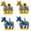 Miutrue Medieval Weapons Accessories Knights Block Toy with Figures (10 Sets Weapons & 4 Sets Horses & 10 Figures) view 3