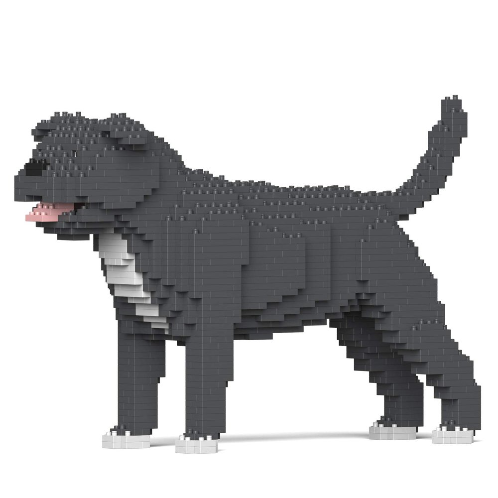 JEKCA Staffordshire Bull Terrier 01S-M04 | Dog Plastic Building Blocks | Age 14+