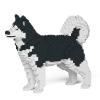 JEKCA Alaskan Malamute 01S-M01 | Dog Plastic Building Blocks | Age 14+ view 2