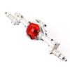 RZXYL Aluminum Front & Rear Axles 1/10 RC Car Portal Axle for Axial SCX10 D90 1/10 RC Crawler Upgrades (Silver) view 2