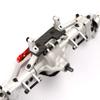 RZXYL Aluminum Front & Rear Axles 1/10 RC Car Portal Axle for Axial SCX10 D90 1/10 RC Crawler Upgrades (Silver) view 4
