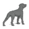 JEKCA Weimaraner 01S | Dog Plastic Building Blocks | Age 14+ view 4