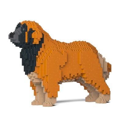 JEKCA Leonberger 01S-M01 | Dog Plastic Building Blocks | Age 14+