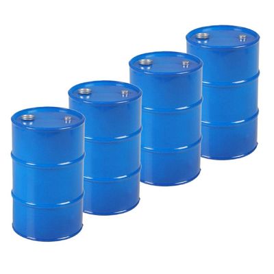 Lots 4 Simulation Oil Barrel :10 RC Crawler Car Ornaments Toys DIY Blue