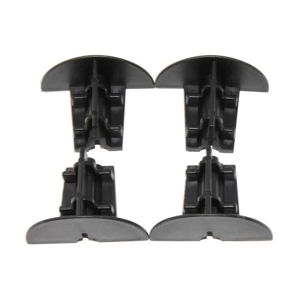 Big Wheel Replacement Parts - Front Wheel Inserts (Set of 4, Black) - Replacement Part for 16" Big Wheel Trike 50th Anniversary