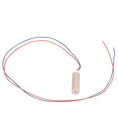 14500rpm Vibration Motor Vibrating Motor, Waterproof Cylindrical Vibration Motor, 5Pcs Coreless Vibration Motor for Smart Glasses Home Appliances Massager