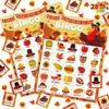 JOYIN 28 Players Thanksgiving Bingo Game Cards (5x5) for Kids Family Activities, Party Card, School Classroom Games, Turkey Party Favors Supplies view 1