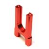 STRC STR320499R Aluminum Center Diff Mount Red : Limitless/Infraction view 1