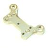 STRC STR320376S Aluminum Front Upper Steering Post Brace Silver : Outcast 6S view 1