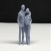 1:64 Miniature - Pregnant Couple view 2