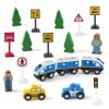 Imaginarium 40pcs Road & Rail Train Set view 2