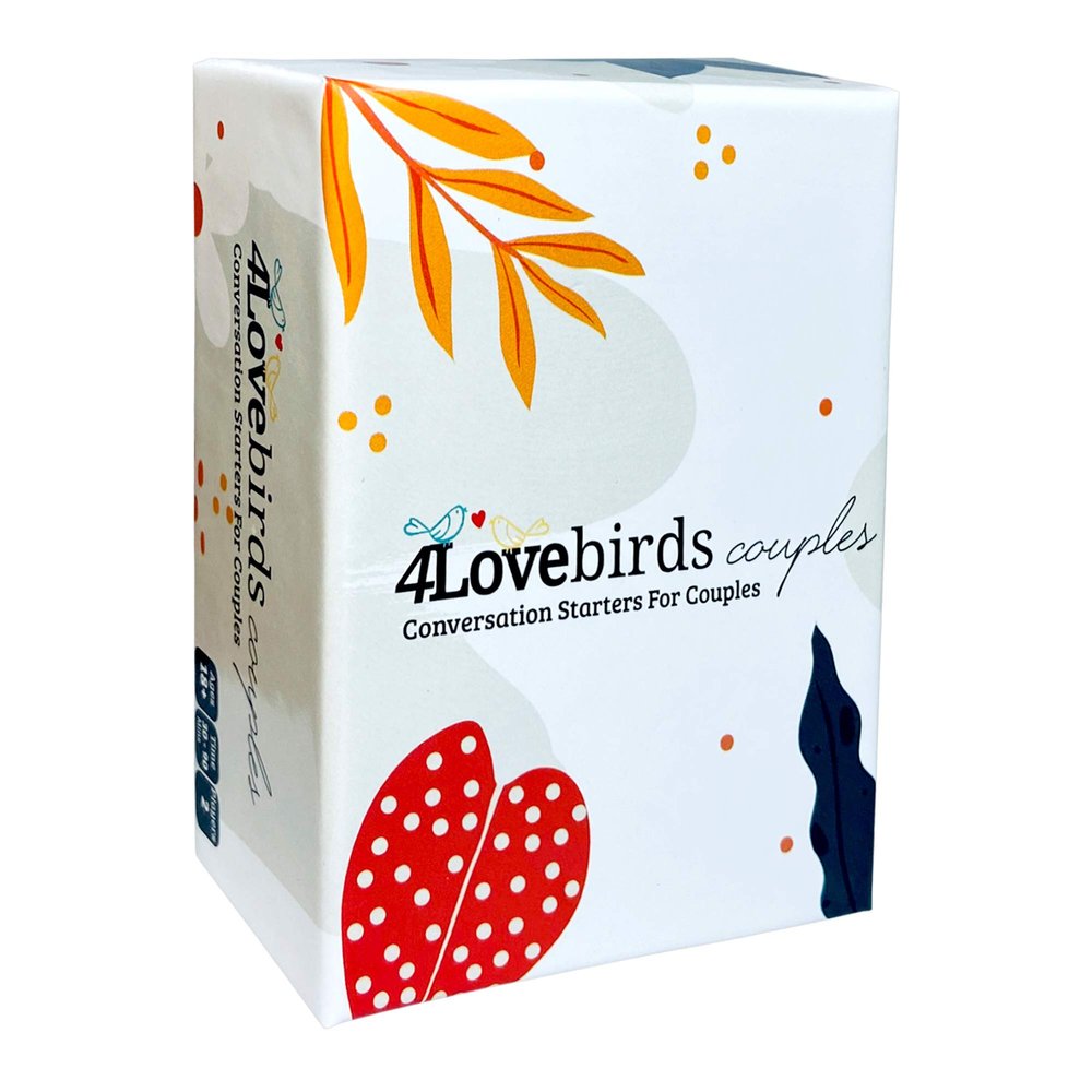 4LOVEBIRDS Couples Games 100Pcs Conversation Starters for Couples Date Night Games for Couples Printing and Paper Easy to Play for Date Night, Routine Breaker