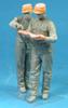 Copper State Model 1/35 Belgian Army Armored Car Crew Map View Resin Kit COPF35020 view 2