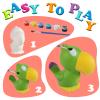 LovesTown Squishies Painting Kit, 6 PCS Squeeze Toys DIY Animal Paint Your Own Squishies for Birthday Gifts view 3