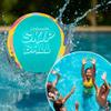 Activ Life 2 Pack Skip Balls, Fun Beach Games for Adults and Family Swimming Pool Dive Toys for Kids, Adult Beach Toys, Water Toy for Kid (Yellow Shell) view 3