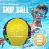 Activ Life 2 Pack Skip Balls, Fun Beach Games for Kids, Adults and Family Swimming Toys, Pool Dive Toy, Water Ball for Vacation (Yellow Jungle) view 2