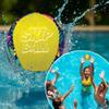 Activ Life 2 Pack Skip Balls, Fun Beach Games for Kids, Adults and Family Swimming Toys, Pool Dive Toy, Water Ball for Vacation (Yellow Jungle) view 3