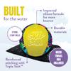 Activ Life 2 Pack Skip Balls, Fun Beach Games for Kids, Adults and Family Swimming Toys, Pool Dive Toy, Water Ball for Vacation (Yellow Jungle) view 4