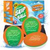Activ Life 2 Pack Water Skipping Ball with Skip Disc, Pool Balls for Swimming Pools, Toys for Kids and Adults, Easter Basket Stuffer Gift (Green Orange) view 1