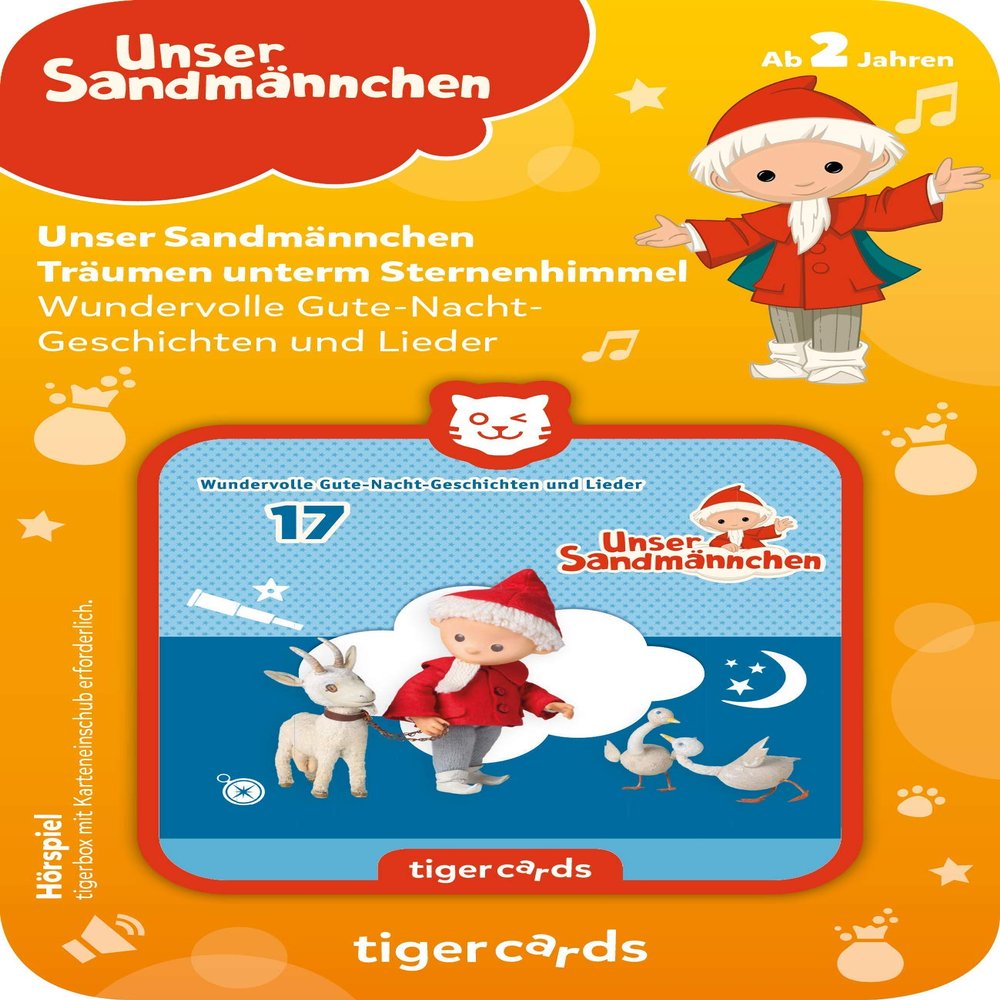 tigercard - Unser Sandmnnchen - Trumen unterm Sternenhimmel
