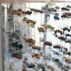 DisplayGifts Clear Acrylic Display Case for 1:64 Scale Hot Toy Cars Wheels Model Cars Display with 144 Compartments in 45 Degree Angle, Clear, UV Protect 22.5 X 30.4 X 3 Inches, Wall Mounted Storage view 2