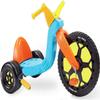 Spin-Out Racer The Original Classic Big Wheel 16" Trike - Teal, Yellow & Orange - with Hand Brake view 1