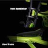 Balance Bike, Baby Tricycle with Non-Air Eva Wheels Simple Baby Bike Steel Frame Baby Walker Balance Bike,Green view 4