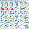 JOYIN 207Pcs Glowing Marble Run, Construction Building Blocks Toys with 5 Glow in The Dark, STEM Toy for Boys and Girls, Educational Toy, Birthday Gifts, Easter Basket Stuffers view 2
