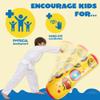 2 Pack Inflatable Bopper, 47 Inches Kids Punching Bag with Bounce-Back Action, Inflatable Punching Bag for Kids Presents view 3
