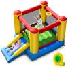 BOUNTECH Inflatable Bounce House, Bouncy House for Kids Indoor Outdoor Party Fun with Heavy Duty Jumping Area, Slide, Portable Toddler Bounce House with 550W Blower Included for Birthday Party Gifts view 1