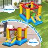 BOUNTECH Inflatable Bounce House, Bouncy House for Kids Indoor Outdoor Party Fun with Heavy Duty Jumping Area, Slide, Portable Toddler Bounce House with 550W Blower Included for Birthday Party Gifts view 3