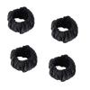 4Pcs Baby Stroller Wheel Cover, Infant Pram Stroller Wheel Protection Covers Black Dust Tire Cover(L) view 1