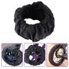 4Pcs Baby Stroller Wheel Cover, Infant Pram Stroller Wheel Protection Covers Black Dust Tire Cover(L) view 2