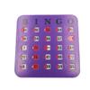Yuanhe Shutter Slide Bingo Cards - 5 Pack Multi Color Extra Thick Stitched, Easy Read with Finger-Tip Sliding Windows view 4