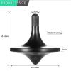 CHEETOP Stainless Steel Spinning Top, Premium Exquisite Perfect Balance Well Made Metal Desk EDC Little Fidget Toy, Spin Long Time Over 6 Minutes, Great Value (Black,Medium Diameter 29mm) view 2