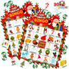 JOYIN 30 Players Christmas Bingo Cards, Xmas Bingo Game for Kids Family Activities, Holiday Winter Bingo Cards for Party Card Games, School Classroom Indoor Party Games view 1