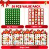 JOYIN 30 Players Christmas Bingo Cards, Xmas Bingo Game for Kids Family Activities, Holiday Winter Bingo Cards for Party Card Games, School Classroom Indoor Party Games view 2