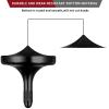 CHEETOP Precision Metal Spinning Top, Well Made Stainless Steel Spin Long Lasting Exceed 6 Mins Desktop Gyro EDC Toy, Perfect Balance Easy to Use Kill Time Efficiently (Pro-Black) view 4