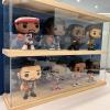 Clear Acrylic Display Case for Funko POP Figures 4.53in Collectibles Wooden view 3