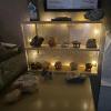 Clear Acrylic Display Case for Funko POP Figures 4.53in Collectibles Wooden view 4