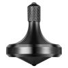 CHEETOP Precision Metal Spinning Top, Well Made Stainless Steel Spin Long Lasting Exceed 8 Mins Desktop Gyro EDC Toy, Perfect Balance Easy to Use Kill Time Efficiently (Pro Max-Black) view 1
