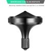 CHEETOP Precision Metal Spinning Top, Well Made Stainless Steel Spin Long Lasting Exceed 8 Mins Desktop Gyro EDC Toy, Perfect Balance Easy to Use Kill Time Efficiently (Pro Max-Black) view 3