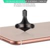 CHEETOP Precision Metal Spinning Top, Well Made Stainless Steel Spin Long Lasting Exceed 8 Mins Desktop Gyro EDC Toy, Perfect Balance Easy to Use Kill Time Efficiently (Pro Max-Black) view 4
