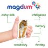 85 Fridge Magnets for Toddlers - Big Realistic Animal Magnets for Kids - Farm+Zoo+Fruits+Vegetables Magnet for Refrigerator - Magnetic Animals for Children - Learning Toy Set - Baby Educational Gift view 4