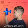 Airplane Toy Foam Airplanes for Kids - Best Easter Stuffers for Boys & Girls - Easy Throwing Air Planes - Gift Idea Toy Games - Styrofoam Plane Glider - Great Gifts for Ages 4 5 6 7 8 9+ Year Old view 2