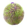 Curious Minds Busy Bags 1 Multi-Color Tie Dye Swirl Jumbo 8" Puffer Ball - Sensory Therapy Fidget Stress Balls - OT Autism SPD (1 Green and Purple Ball) view 2